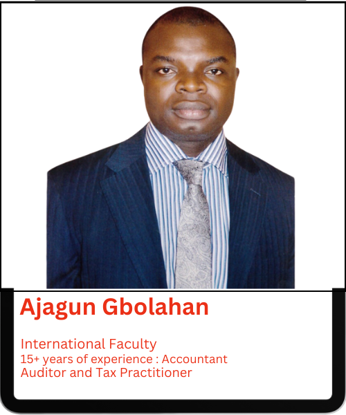 Blue Modern Accountant Potrait Company Id